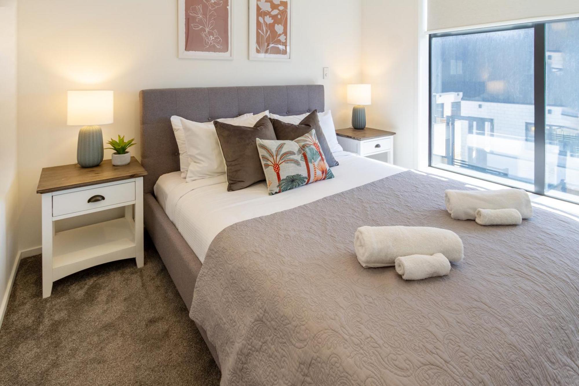 Two Bedroom, Two Bathroom Urban Oasis Christchurch Bagian luar foto